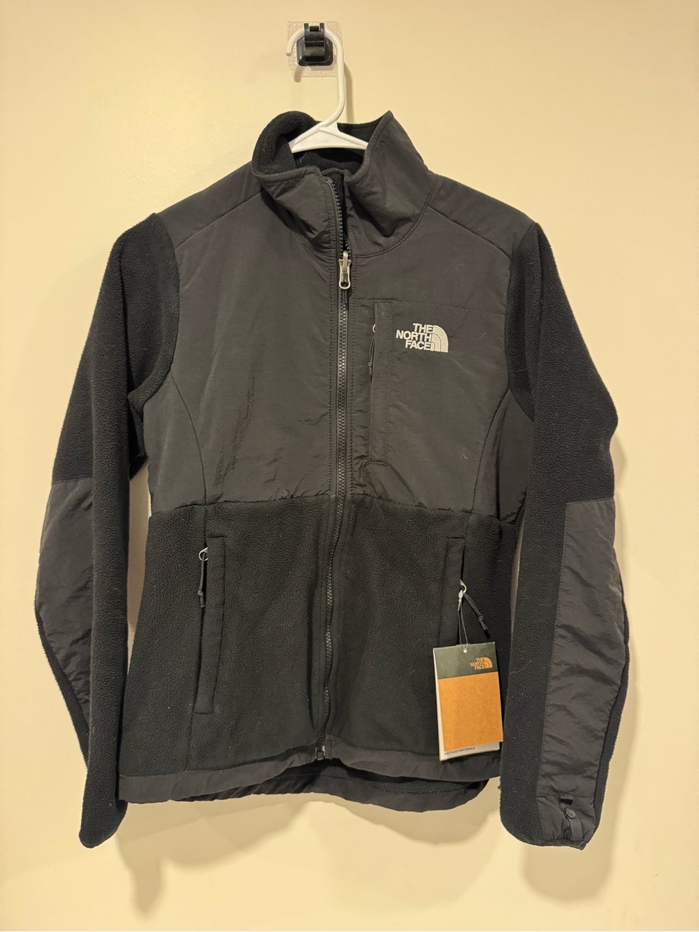 The North Face Retro Denali Hoodie - Women's - Tnf Black XS NWT